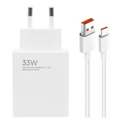 Ładowarka sieciowa 33W Xiaomi Turbo Charge MDY-11-EZ + kabel USB typ C ORYG