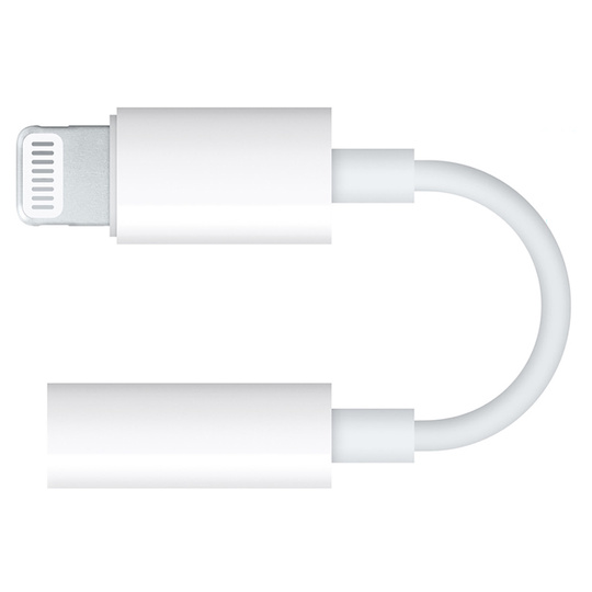 Przejściówka Apple Lightning na gniazdo słuchawkowe 3,5 mm MMX62ZM/A ORYG