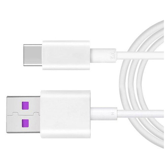 Kabel USB Huawei USB typ A na USB typ C 5A 1m (HL1289) ORYGINALNY