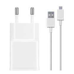 Ładowarka sieciowa 7.75W Samsung EP-TA50EWE + kabel MicroUSB ORYGINALNA