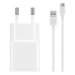 Ładowarka sieciowa 7.75W Samsung EP-TA50EWE + kabel USB typ C ORYGINALNA