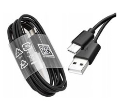 Kabel USB Samsung USB typ A na USB typ C 2A 1.5m (EP-DW700CBE) ORYGINALNY