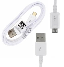 Kabel USB Samsung USB typ A na microUSB typ B 2A 1m (ECB-DU4AWE) ORYGINALNY