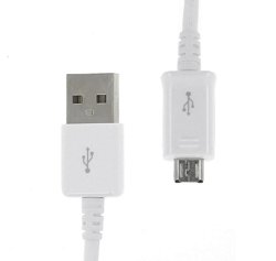 Kabel USB Samsung USB typ A na microUSB typ B 2A 1m (ECB-DU4AWE) ORYGINALNY