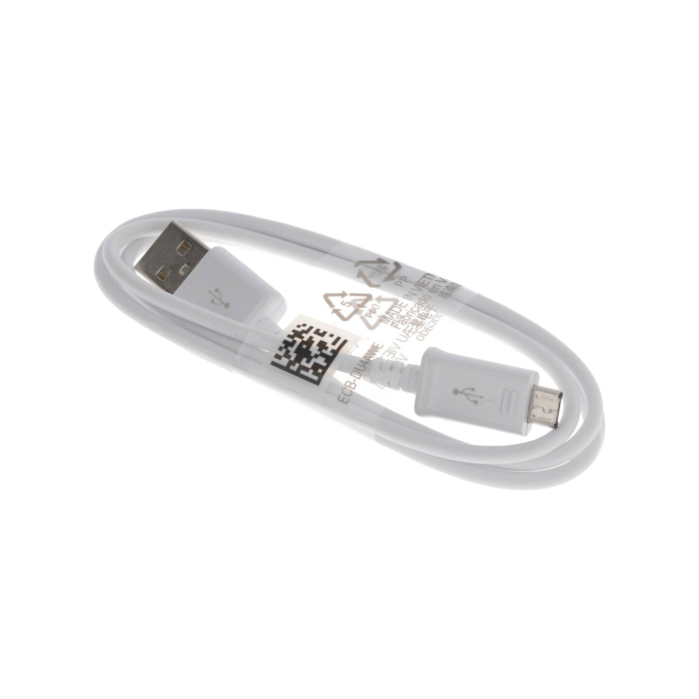 Kabel USB Samsung USB typ A na microUSB typ B 2A 1m (ECB-DU4AWE) ORYGINALNY