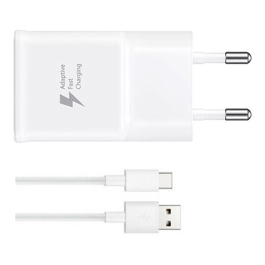 Ładowarka sieciowa 15W Samsung FastCharge EP-TA200 + kabel USB typ C ORYG