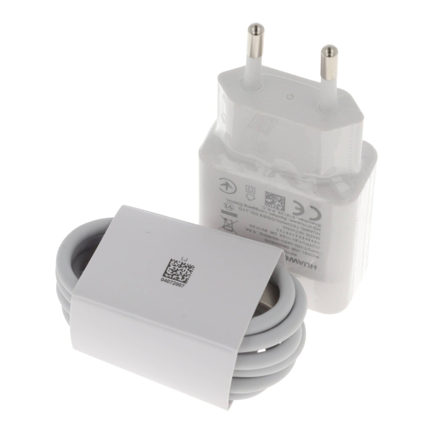 Ładowarka sieciowa 18W Huawei Quick Charge HW-090200EH0 + kabel USB typ C ORYG