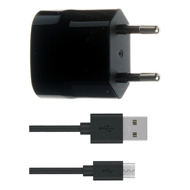 Ładowarka sieciowa 3.75W BlackBerry + kabel MicroUSB UNIW