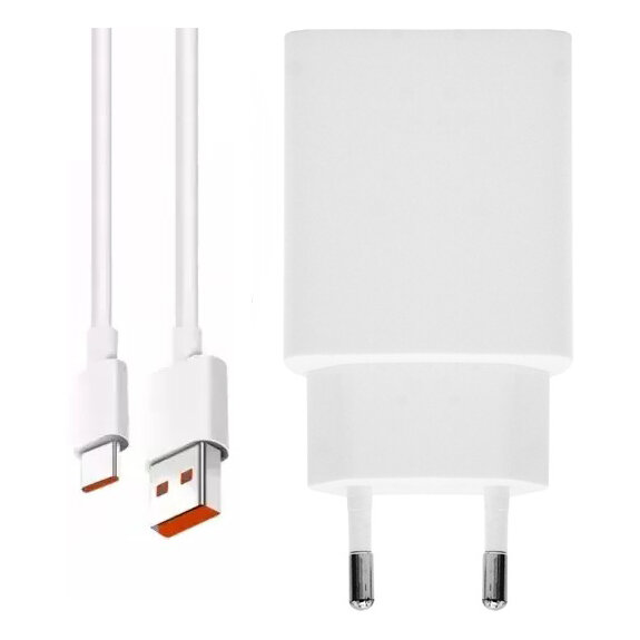 Ładowarka sieciowa 55W Xiaomi Turbo Charge MDY-12-EW + kabel USB typ C ORYG