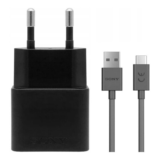 Ładowarka sieciowa 7.5W Sony UCH20 + kabel USB typ C ORYG