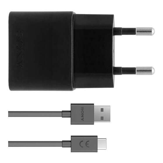 Ładowarka sieciowa 7.5W Sony UCH20 + kabel USB typ C ORYG