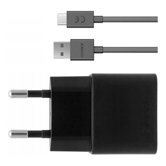 Ładowarka sieciowa 7.5W Sony UCH20 + kabel USB typ C ORYG