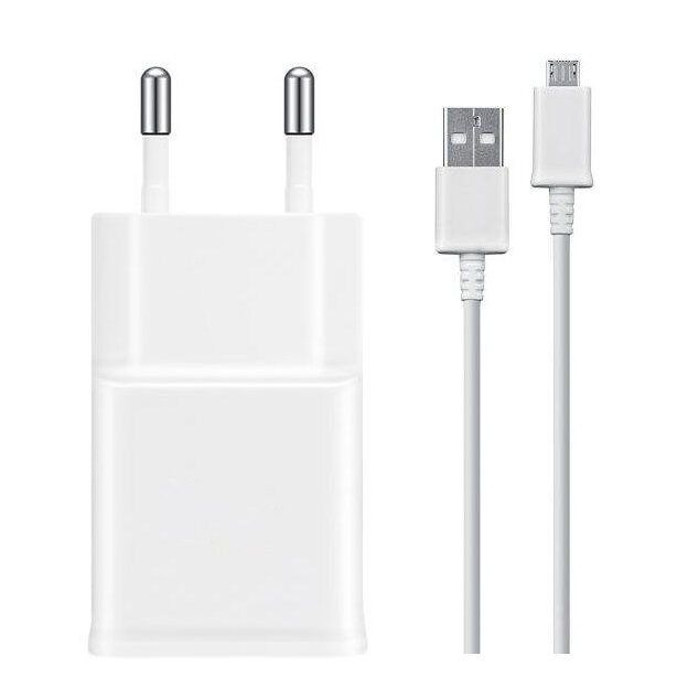 Ładowarka sieciowa 7.75W Samsung EP-TA50EWE + kabel MicroUSB ORYGINALNA