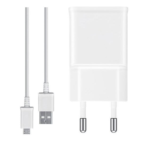 Ładowarka sieciowa 7.75W Samsung EP-TA50EWE + kabel MicroUSB ORYGINALNA