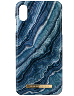 Pokrowiec iDeal Indigo Swirl do Apple iPhone X / XS