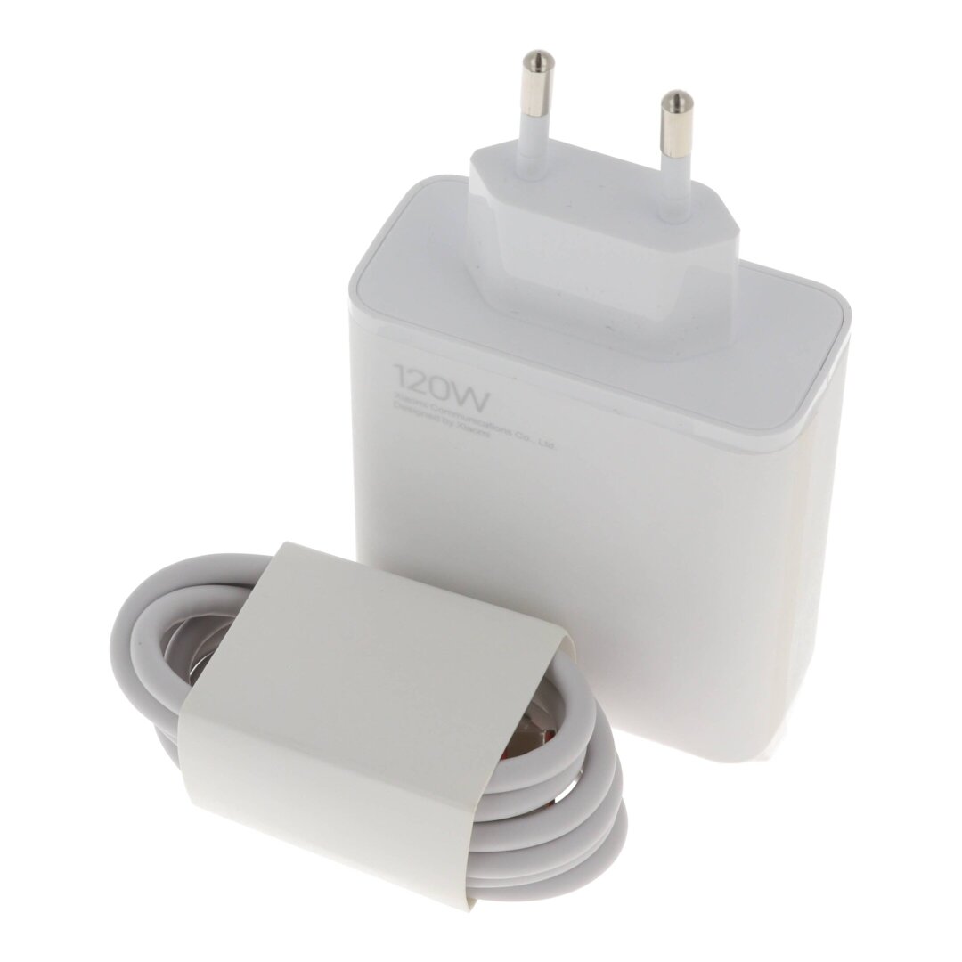 Ładowarka sieciowa 120W Xiaomi Quick Charge 3.0 MDY-13-EE + kabel USB typ C ORYG