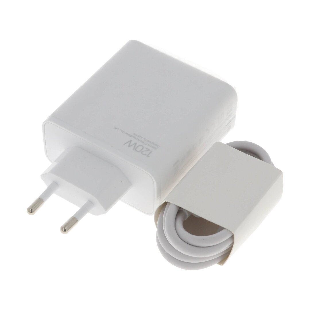 Ładowarka sieciowa 120W Xiaomi Quick Charge 3.0 MDY-13-EE + kabel USB typ C ORYG