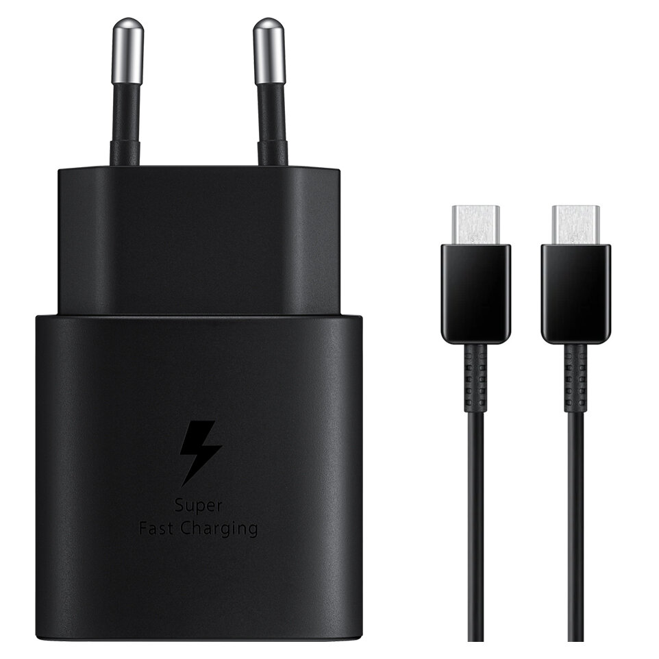 Ładowarka sieciowa 25W Samsung Fast Turbo EP-TA800 + kabel USB typ C ORYGINALNA