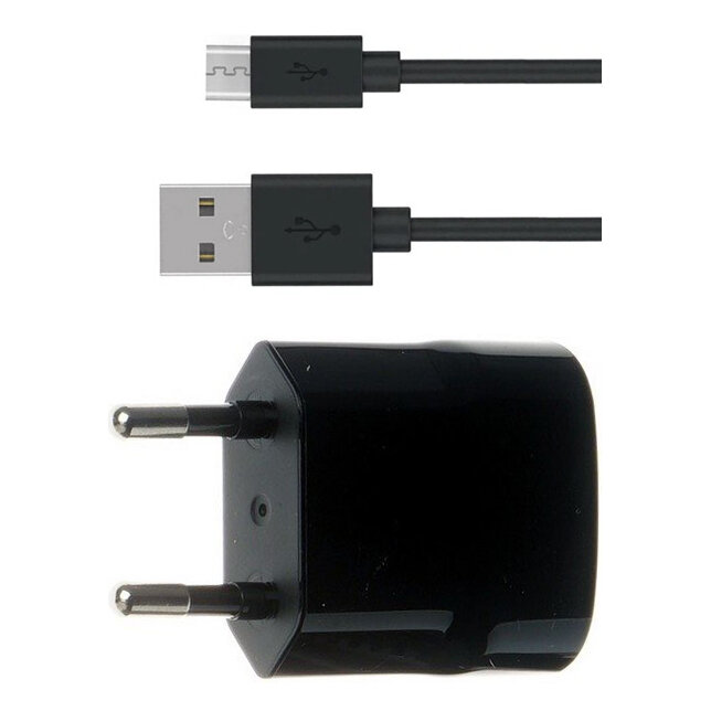 Ładowarka sieciowa 3.75W BlackBerry + kabel MicroUSB UNIW