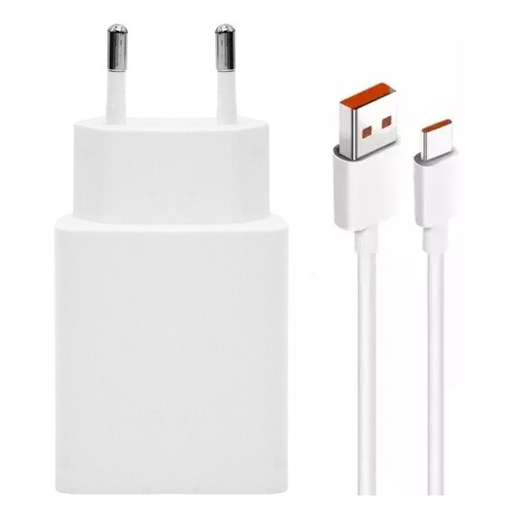 Ładowarka sieciowa 55W Xiaomi Turbo Charge MDY-12-EW + kabel USB typ C ORYG