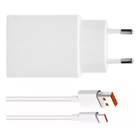 Ładowarka sieciowa 55W Xiaomi Turbo Charge MDY-12-EW + kabel USB typ C ORYG