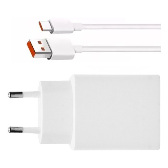 Ładowarka sieciowa 55W Xiaomi Turbo Charge MDY-12-EW + kabel USB typ C ORYG