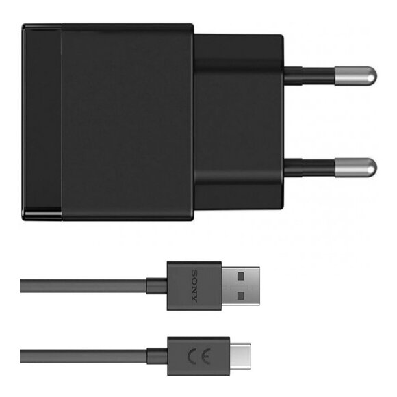 Ładowarka sieciowa 7.5W Sony EP880 + kabel USB typ C ORYG