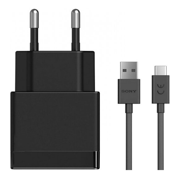 Ładowarka sieciowa 7.5W Sony EP880 + kabel USB typ C ORYG