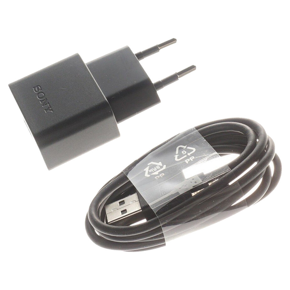 Ładowarka sieciowa 7.5W Sony UCH20 + kabel USB typ C ORYG