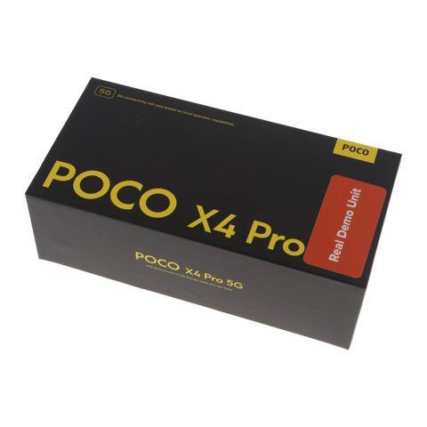 Pudełko Xiaomi Poco X4 Pro 5G 128GB czarny (2201116PG)