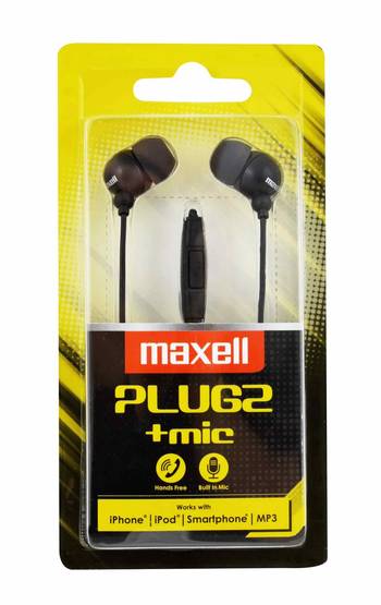 Słuchawki przewodowe Maxell Plug 2